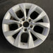 17" BMW X1 12-15 17x7.5, alloy, 5 spoke, V spoke, flat spoke edge Original OEM - Side Profile