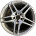 18" MERCEDES E-CLASS 16 212 Type Sdn E350 18x9 10 spoke 5 pairs AMG logo - Front View