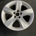 19" BMW X5 07-13 19x9 , 5 spoke, solid spoke Original OEM Wheel Rim - Side Profile