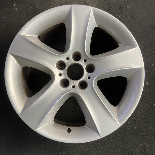 19" BMW X5 07-13 19x9 , 5 spoke, solid spoke Original OEM Wheel Rim - Angle View