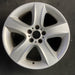 19" BMW X5 07-13 19x9 , 5 spoke, solid spoke Original OEM Wheel Rim - Angle View