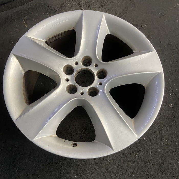 19" BMW X5 07-13 19x9 , 5 spoke, solid spoke Original OEM Wheel Rim - Side Profile