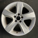 19" BMW X5 07-13 19x9 , 5 spoke, solid spoke Original OEM Wheel Rim - Angle View