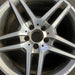 18" MERCEDES E-CLASS 16 212 Type Sdn E350 18x9 10 spoke 5 pairs AMG logo - Angle View