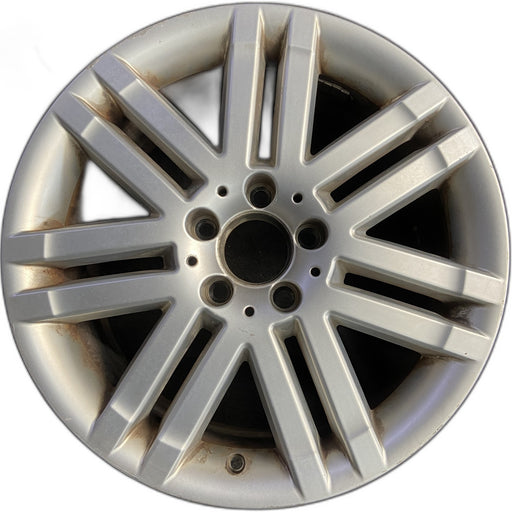 17" MERCEDES C-CLASS 08-09 204 Type; C300, 17x8.5 Original OEM Wheel Rim - Front View