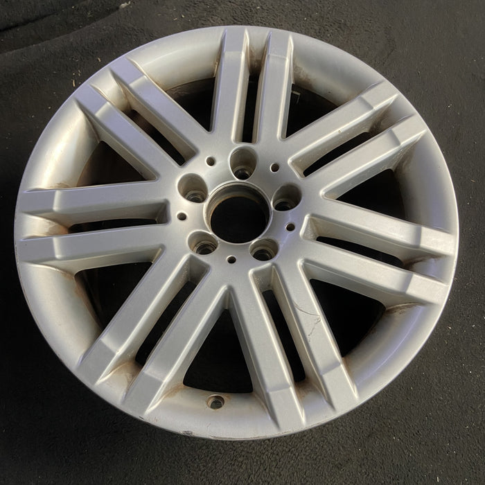 17" MERCEDES C-CLASS 08-09 204 Type; C300, 17x8.5 Original OEM Wheel Rim - Side Profile