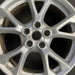 18" MAXIMA 12-14 18x8 alloy 5 V spokes flat spoke bright silver Original OEM - Angle View