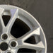 18" MAXIMA 12-14 18x8 alloy 5 V spokes flat spoke bright silver Original OEM - Close-Up Detail