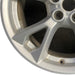 18" MAXIMA 12-14 18x8 alloy 5 V spokes flat spoke bright silver Original OEM - Back View