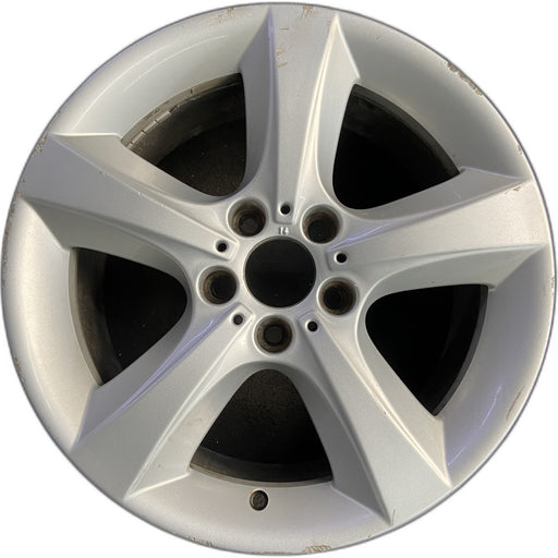 18" BMW X5 07-13 18x8.5 , 5 spoke, flat spoke Original OEM Wheel Rim - Front View