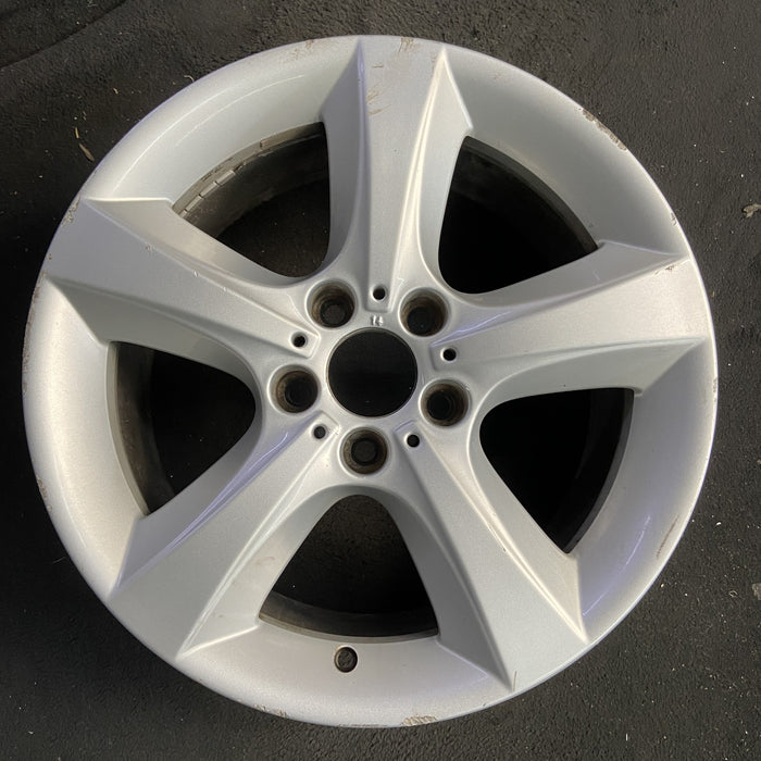 18" BMW X5 07-13 18x8.5 , 5 spoke, flat spoke Original OEM Wheel Rim - Angle View