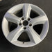 18" BMW X5 07-13 18x8.5 , 5 spoke, flat spoke Original OEM Wheel Rim - Side Profile