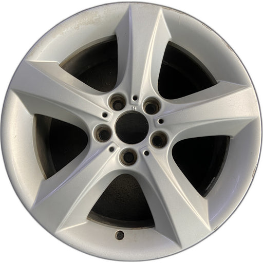 18" BMW X5 07-13 18x8.5 , 5 spoke, flat spoke Original OEM Wheel Rim - Front View