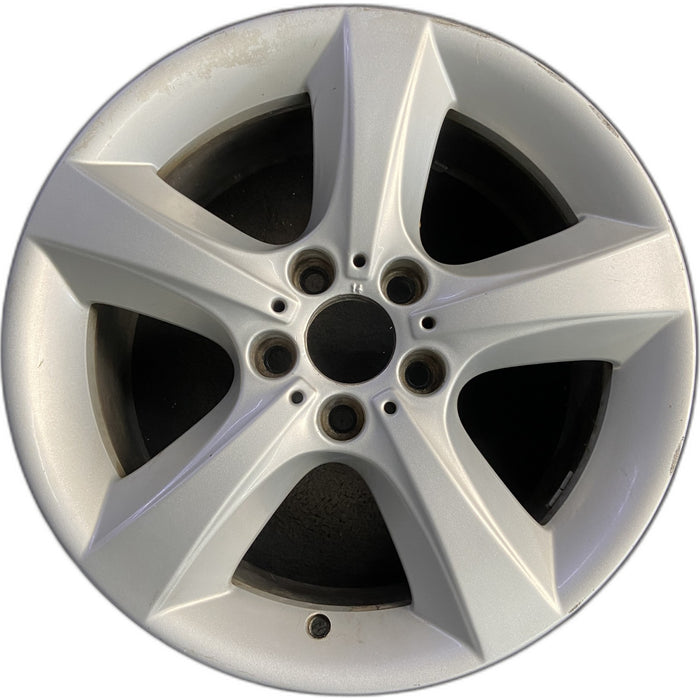 18" BMW X5 07-13 18x8.5 , 5 spoke, flat spoke Original OEM Wheel Rim - Front View