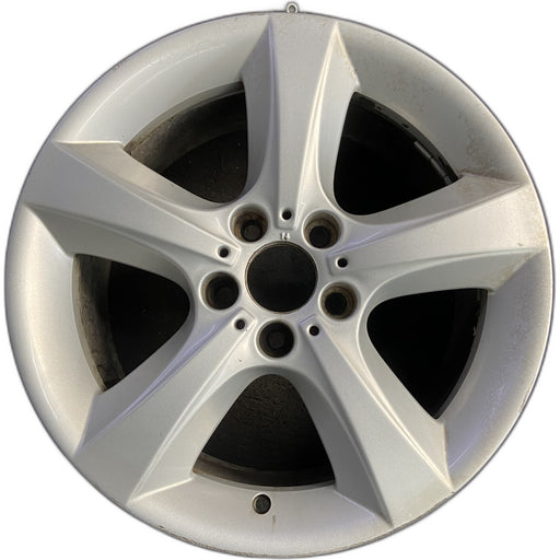 18" BMW X5 07-13 18x8.5 , 5 spoke, flat spoke Original OEM Wheel Rim - Front View