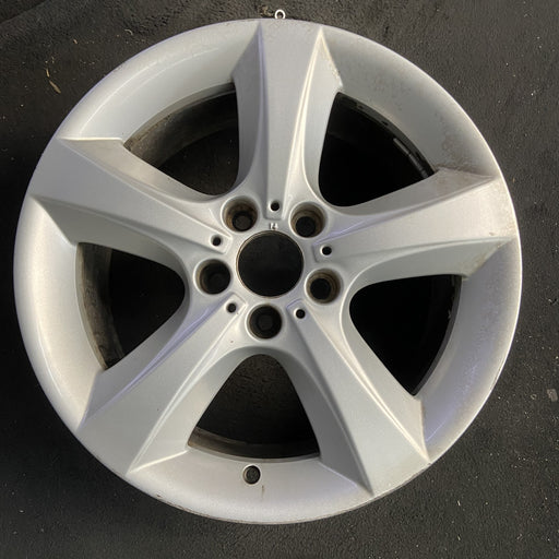 18" BMW X5 07-13 18x8.5 , 5 spoke, flat spoke Original OEM Wheel Rim - Angle View