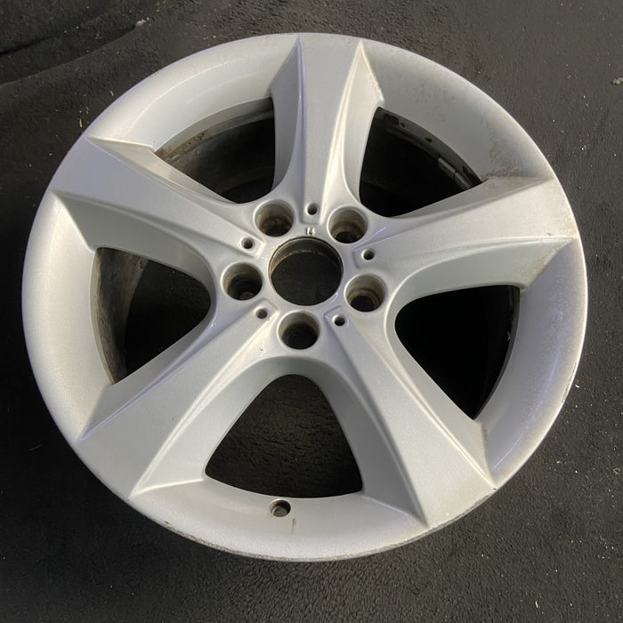 18" BMW X5 07-13 18x8.5 , 5 spoke, flat spoke Original OEM Wheel Rim - Side Profile