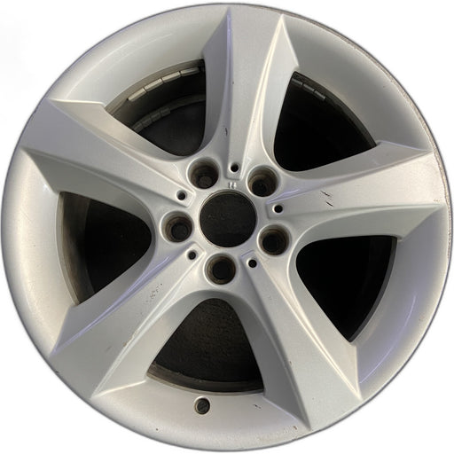 18" BMW X5 07-13 18x8.5 , 5 spoke, flat spoke Original OEM Wheel Rim - Front View