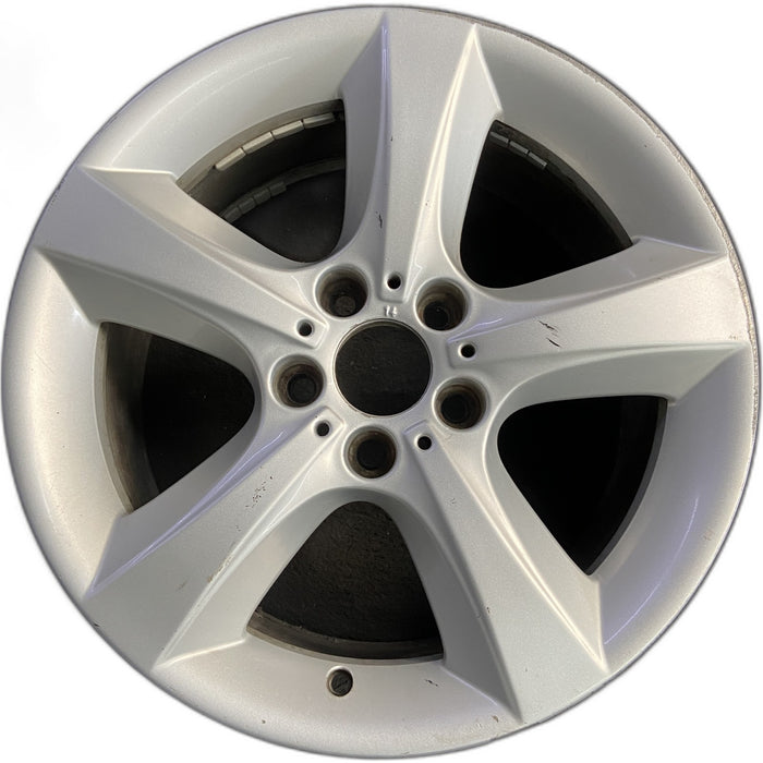 18" BMW X5 07-13 18x8.5 , 5 spoke, flat spoke Original OEM Wheel Rim - Front View