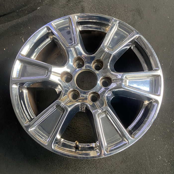 18" FORD F150 PICKUP 15-17 18x7.5, aluminum, 6 spoke, chrome Original OEM Wheel - Side Profile