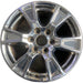18" FORD F150 PICKUP 15-17 18x7.5, aluminum, 6 spoke, chrome Original OEM Wheel - Front View