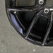 19" MUSTANG 24-25 19x8.5 5 spoke U spoke black Original OEM Wheel Rim - Additional View