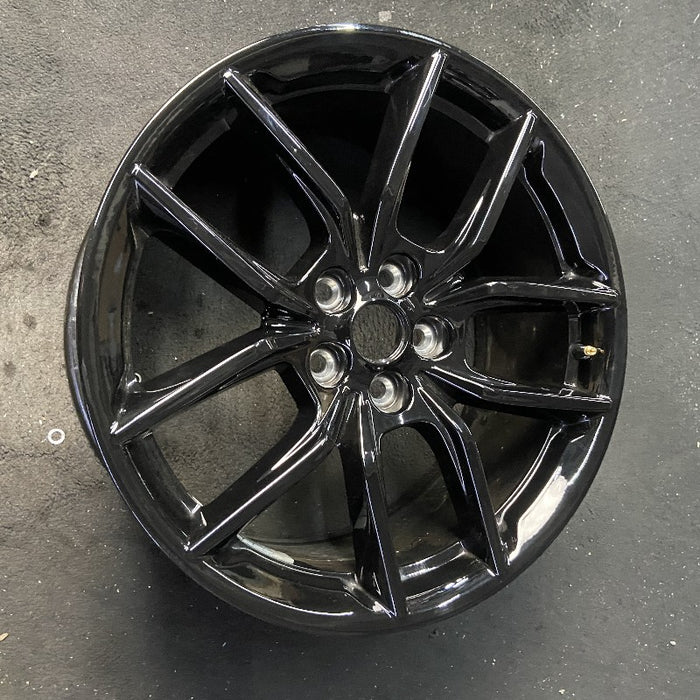 19" MUSTANG 24-25 19x8.5 5 spoke U spoke black Original OEM Wheel Rim - View 8