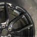 19" MUSTANG 24-25 19x8.5 5 spoke U spoke black Original OEM Wheel Rim - Close-Up Detail