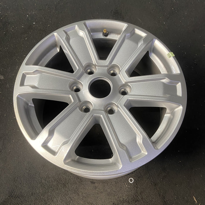 17" RANGER 24-25 17x7.5, , single spoke Original OEM Wheel Rim - Side Profile
