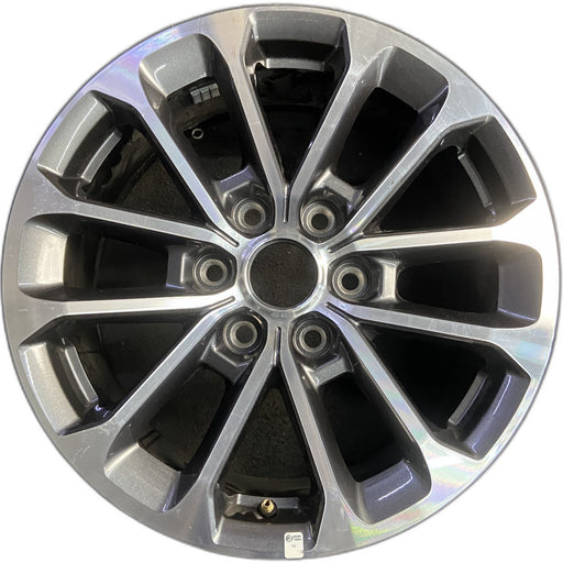 18" FORD F150 PICKUP 18-20 18x7.5, aluminum, 12 spoke , , machined spoke face - Front View