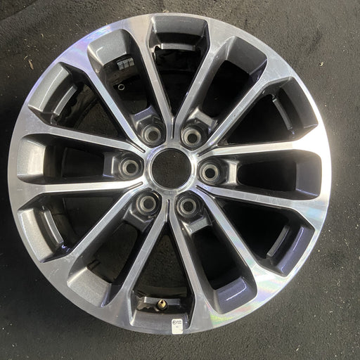 18" FORD F150 PICKUP 18-20 18x7.5, aluminum, 12 spoke , , machined spoke face - Angle View