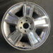 20" AVALANCHE 1500 09-10 20x8.5, 5 spoke, covered lug nuts, grooved spoke - Angle View