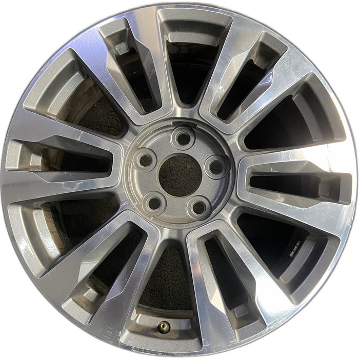 19" TERRAIN 16 19x7, 12 spoke Original OEM Wheel Rim - Front View