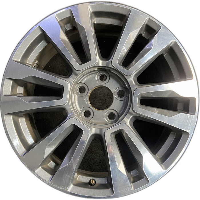 19" TERRAIN 16 19x7, 12 spoke Original OEM Wheel Rim - Front View
