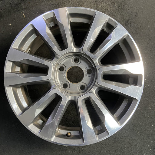 19" TERRAIN 16 19x7, 12 spoke Original OEM Wheel Rim - Angle View