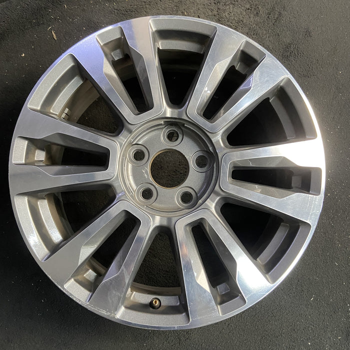 19" TERRAIN 16 19x7, 12 spoke Original OEM Wheel Rim - Angle View