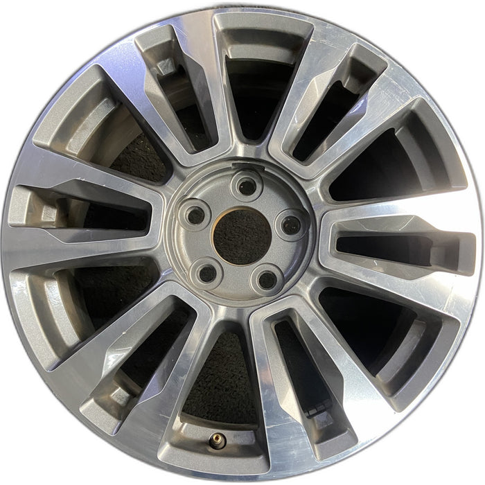 19" TERRAIN 16 19x7, 12 spoke Original OEM Wheel Rim - Front View