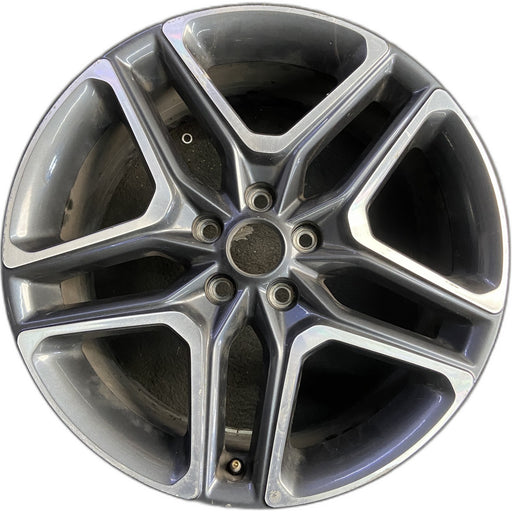 19" VELOSTER 19-21 19x8 Original OEM Wheel Rim - Front View