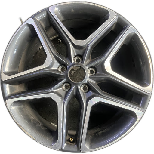19" VELOSTER 19-21 19x8 Original OEM Wheel Rim - Front View