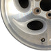 15" EXPLORER 95 15x7 aluminum 5 ovals Original OEM Wheel Rim - Back View