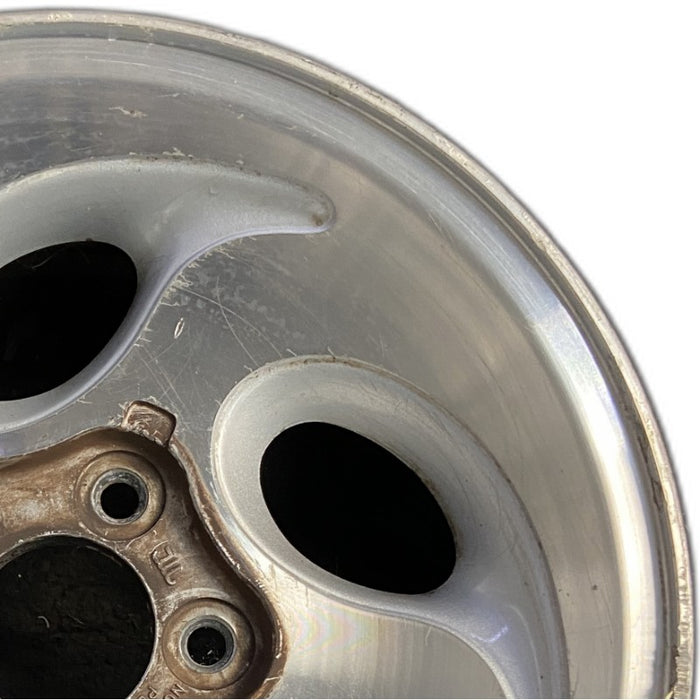 15" EXPLORER 95 15x7 aluminum 5 ovals Original OEM Wheel Rim - Side Profile
