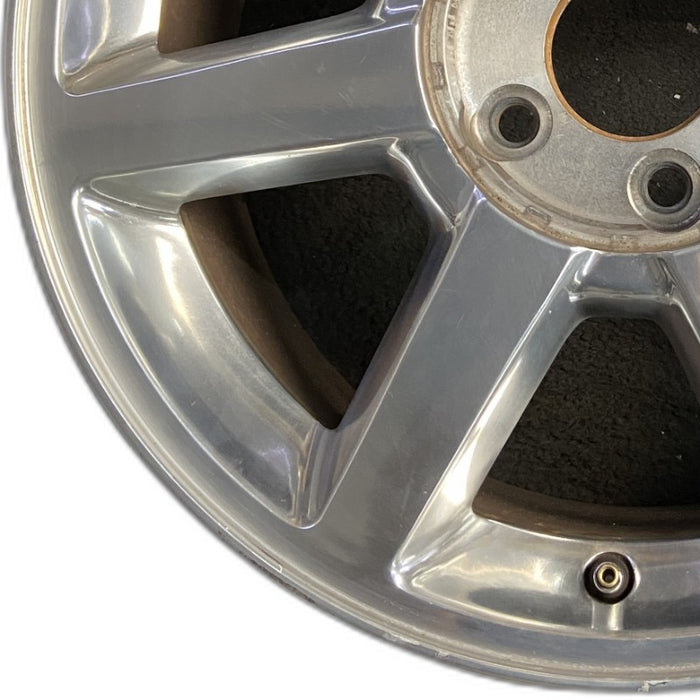 17" Original OEM Wheel Rim - Back View