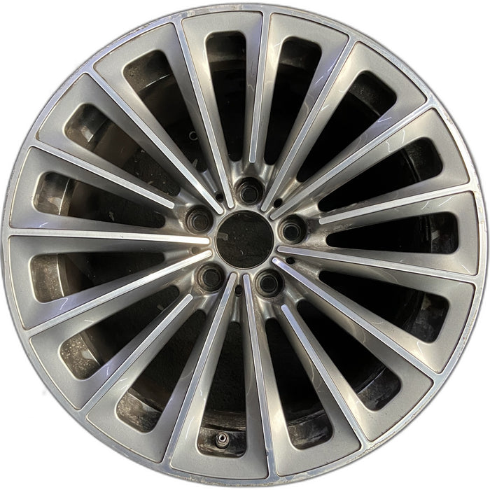 19" BMW 535i GT 10-13 19x9.5 , 15 spoke , alternating spoke Original OEM Wheel - Front View