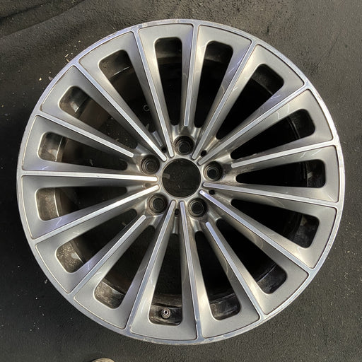 19" BMW 535i GT 10-13 19x8.5 , 15 spoke, alternating spoke Original OEM Wheel - Angle View