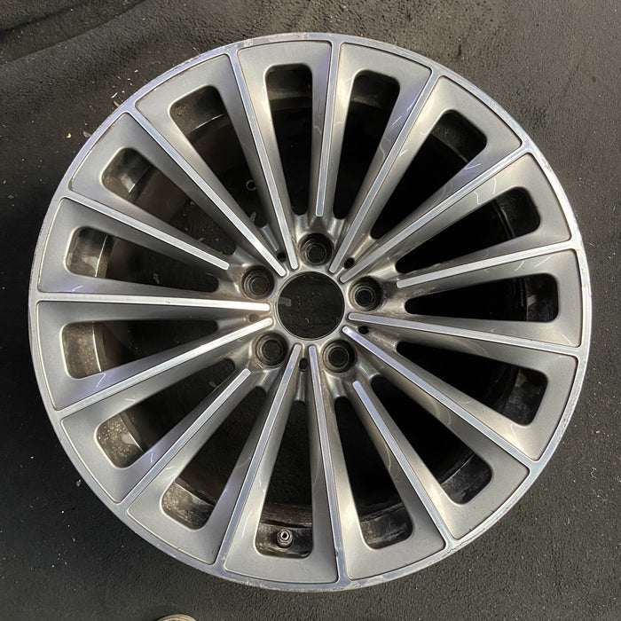 19" BMW 535i GT 10-13 19x8.5 , 15 spoke, alternating spoke Original OEM Wheel - Angle View
