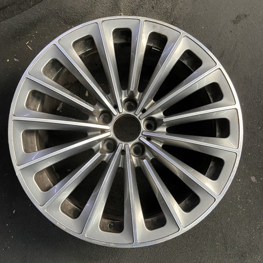 19" BMW 535i GT 10-13 19x8.5 , 15 spoke, alternating spoke Original OEM Wheel - Angle View
