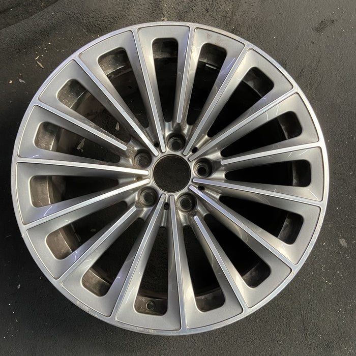 19" BMW 535i GT 10-13 19x8.5 , 15 spoke, alternating spoke Original OEM Wheel - Angle View
