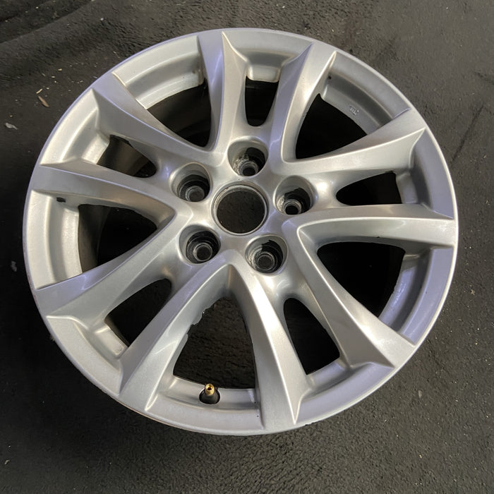 16" MAZDA 3 14-16 16x6.5, alloy, Original OEM Wheel Rim - Side Profile