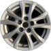 16" MAZDA 3 14-16 16x6.5, alloy, Original OEM Wheel Rim - Front View