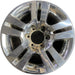 18" TACOMA 12 18x7.5 alloy 5 twin spoke chrome clad Original OEM Wheel Rim - Front View